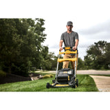 DEWALT 20V MAX 21 in. Brushless Cordless Battery Powered Self Propelled Lawn Mower Kit with (2) 10 Ah Batteries and Chargers