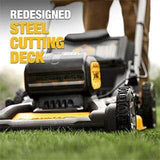 DEWALT 20V MAX 21 in. Brushless Cordless Battery Powered Self Propelled Lawn Mower Kit with (2) 10 Ah Batteries and Chargers