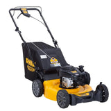 DEWALT 21 in. 150cc Briggs and Stratton 625ex Engine Rear Wheel Drive 2-in-1 Gas Self Propelled Walk Behind Lawn Mower