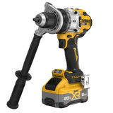 DEWALT 20V XR Lithium-Ion Cordless Hammer Drill Kit with 8.0 Ah Battery, Charger and Kit Bag