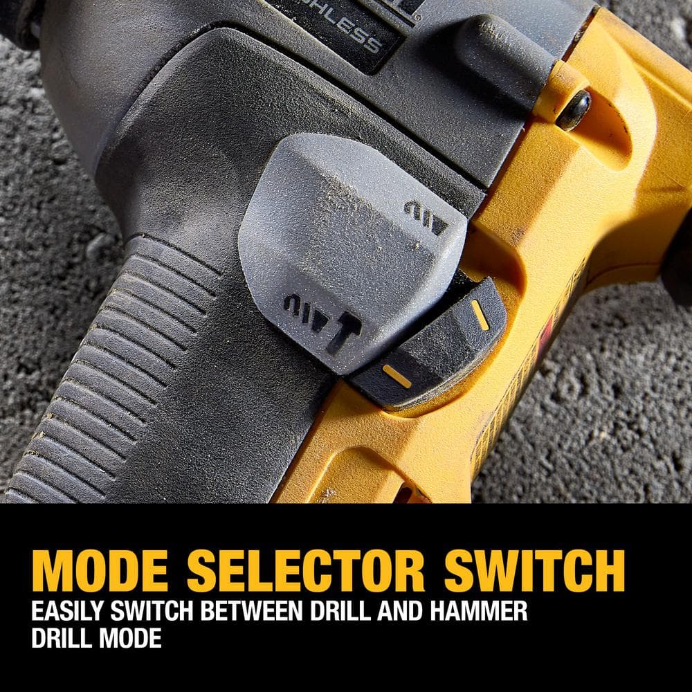 DEWALT ATOMIC 20V MAX Cordless Brushless Ultra-Compact 5/8 in. SDS Plus Hammer Drill (Tool Only)