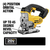 DEWALT 20V MAX Cordless Jig Saw with 3.0Ah Battery