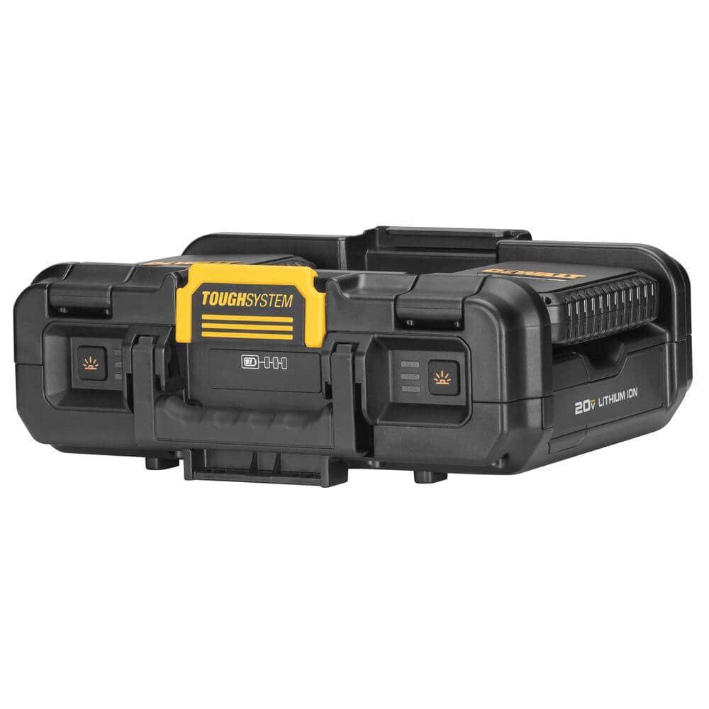 DEWALT Tough System 2.0 Flex Volt 20V/60V Lithium-Ion Cordless/Corded 4000 Lumen LED Adjustable Panel Work Light 8Ah Battery