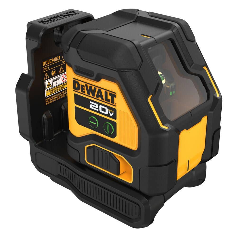 DEWALT 20V Green Cross Line Laser Level (Tool-Only)