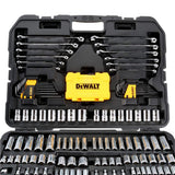 DEWALT 1/4 in., 3/8 in. and ½ in. Drive Polished Chrome Mechanics Tool Set (168-Piece)