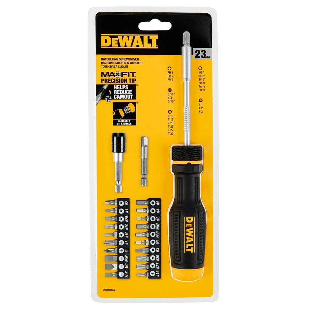 DEWALT Multi-Bit Screwdriver Kit (23-Piece)
