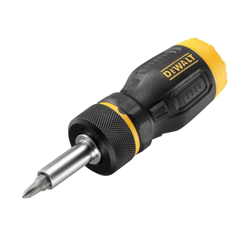 DEWALT Multi-Bit Ratcheting Stubby Screwdriver Set (7-Piece)