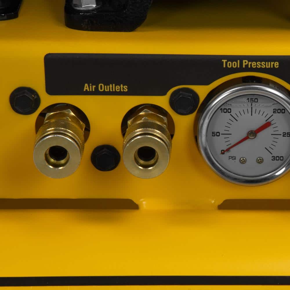 DEWALT 8 Gal. 175 PSI Honda GX160 Gas Powered Wheelbarrow Air Compressor
