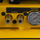 DEWALT 8 Gal. 175 PSI Honda GX160 Gas Powered Wheelbarrow Air Compressor