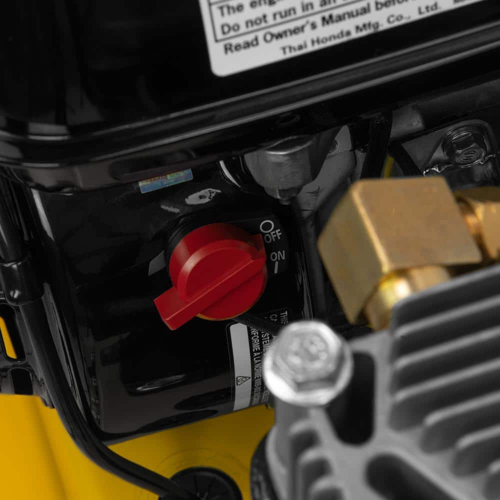 DEWALT 8 Gal. 175 PSI Honda GX160 Gas Powered Wheelbarrow Air Compressor