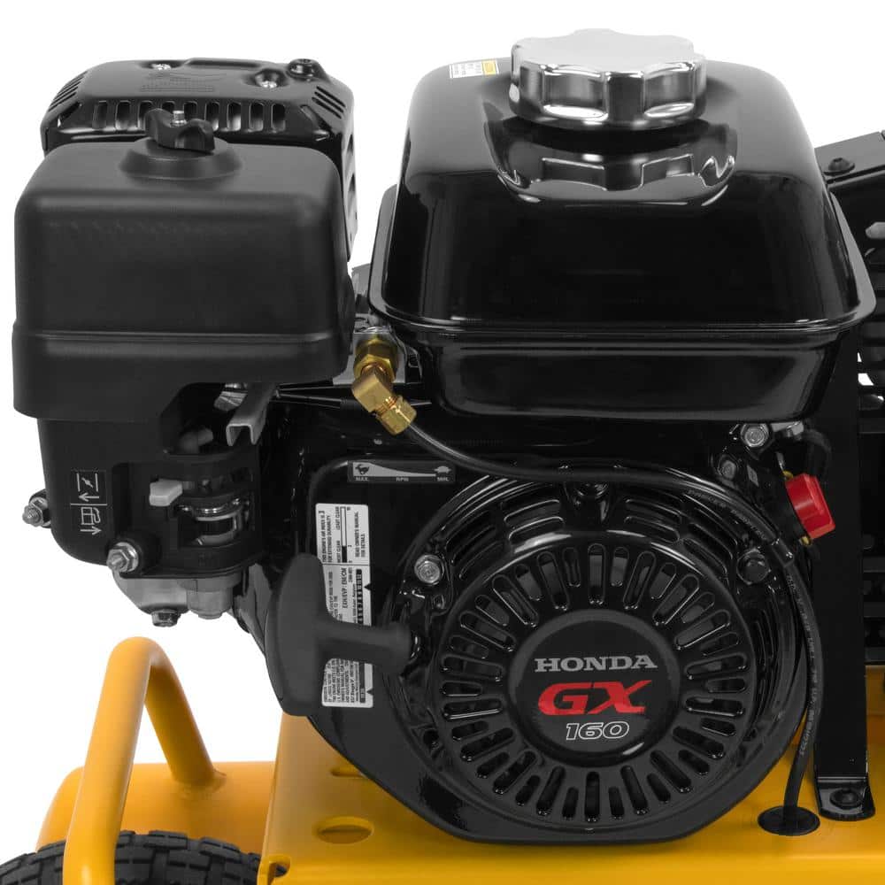DEWALT 8 Gal. 175 PSI Honda GX160 Gas Powered Wheelbarrow Air Compressor