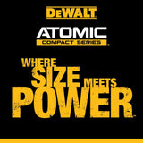 DEWALT ATOMIC 20-Volt Lithium-Ion Cordless Compact 1/2 in. Drill/Driver Kit with 2.0Ah Battery, Charger and Bag