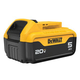 DEWALT 20V MAX Premium Lithium-Ion 5.0Ah Battery Pack (2 Pack)