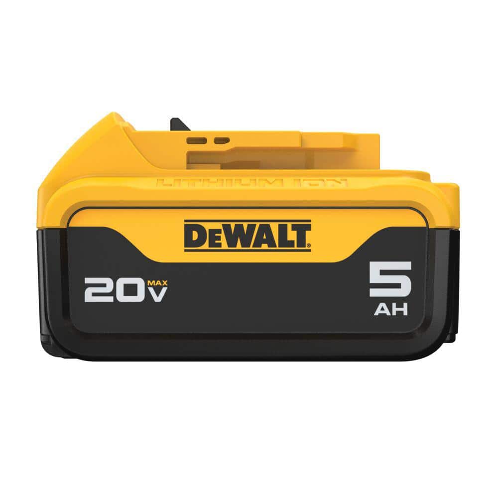 DEWALT 20-Volt MAX XR Premium Lithium-Ion 5.0Ah Battery Pack (3-Pack)