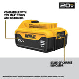DEWALT 20V MAX XR Premium Lithium-Ion 5.0Ah Battery Pack (8-Pack)