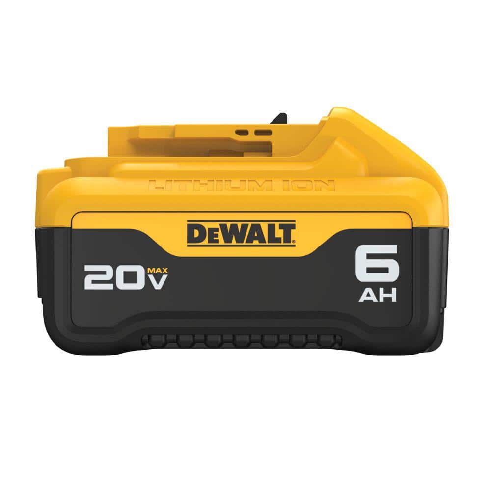 DEWALT 20-Volt MAX XR Lithium-Ion Premium Battery Pack, 6.0Ah (3-Pack)