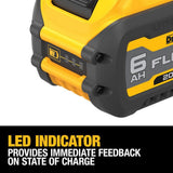 DEWALT 20V MAX 6.0 Ah and 4.0 Ah Starter Kit with FLEXVOLT 20V/60V 6.0Ah Battery