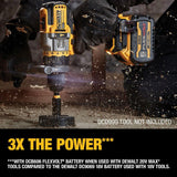 DEWALT 20V MAX 6.0 Ah and 4.0 Ah Starter Kit with FLEXVOLT 20V/60V 6.0Ah Battery