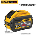 DEWALT FLEXVOLT 20V/60V MAX Lithium-Ion 9.0Ah Battery Pack (2 Pack)