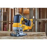 DEWALT 20V Lithium-Ion Cordless 3-Tool Combo Kit and Brushless Jigsaw with Flexvolt 9 Ah and 20-Volt 6 Ah Batteries and Charger