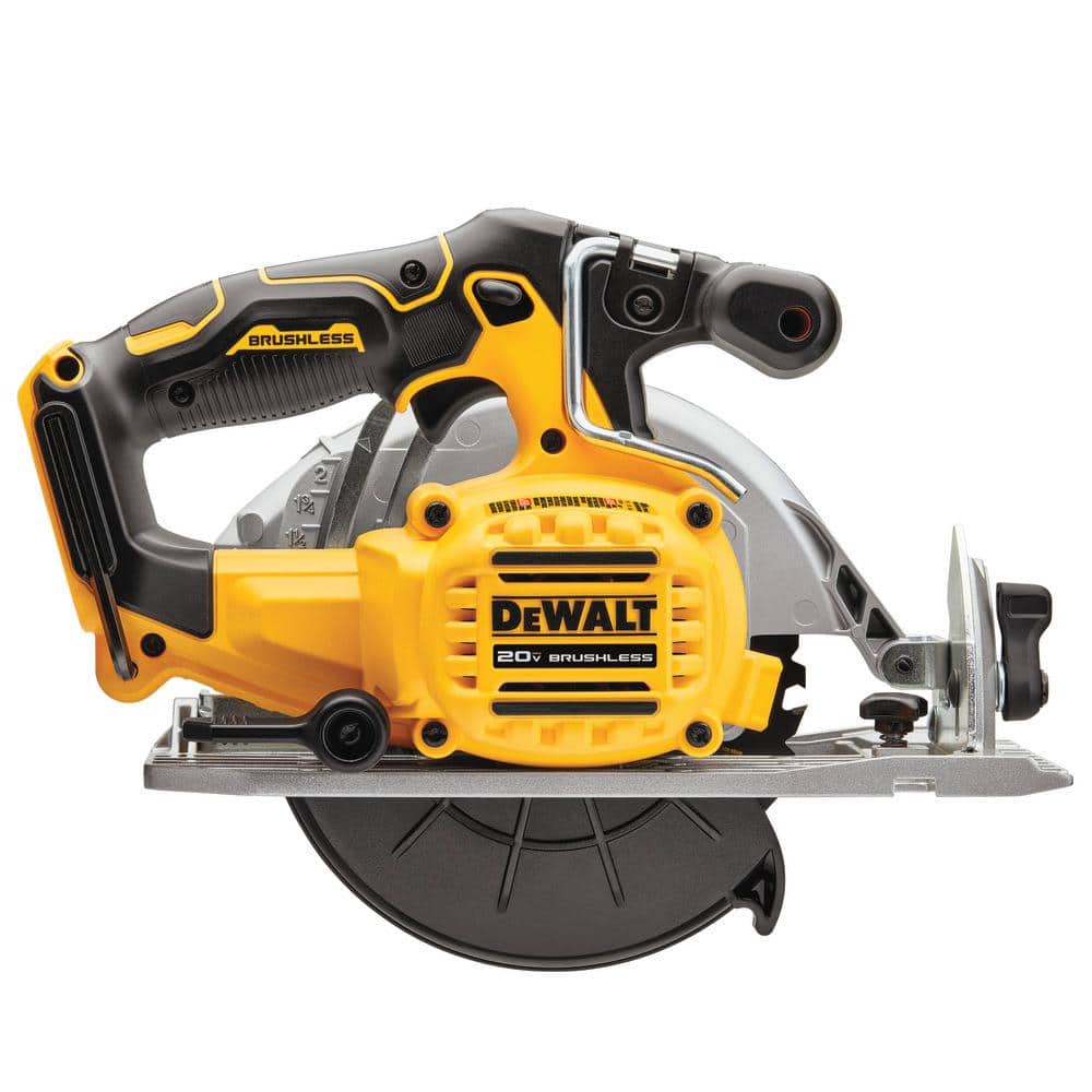 DEWALT 20V Lithium-Ion Cordless 3-Tool Combo Kit and 20V Circular Saw with FLEXVOLT 9 Ah and 20V 6 Ah Batteries and Charger
