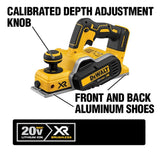 DEWALT 20V Lithium-Ion Cordless 3-Tool Combo Kit and 3-1/4 in. Planer with Flexvolt 9 Ah and 20-Volt 6 Ah Batteries and Charger