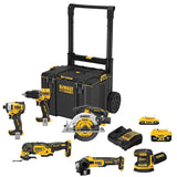 DEWALT 20-Volt MAX ToughSystem Lithium-Ion 6-Tool Cordless Combo Kit