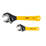 DEWALT Adjustable Wrench Set, Dip Grip, 6 in. & 10 in. (2-Pack)