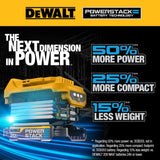 DEWALT 20V MAX Cordless Brushless Reciprocating Saw Kit with POWERSTACK Battery