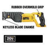 DEWALT 20V MAX Cordless Reciprocating Saw Kit with Battery and Charger