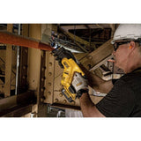 DEWALT 20V MAX Lithium-Ion Cordless Compact Reciprocating Saw Kit with 5Ah Battery, Charger and Contractor Bag