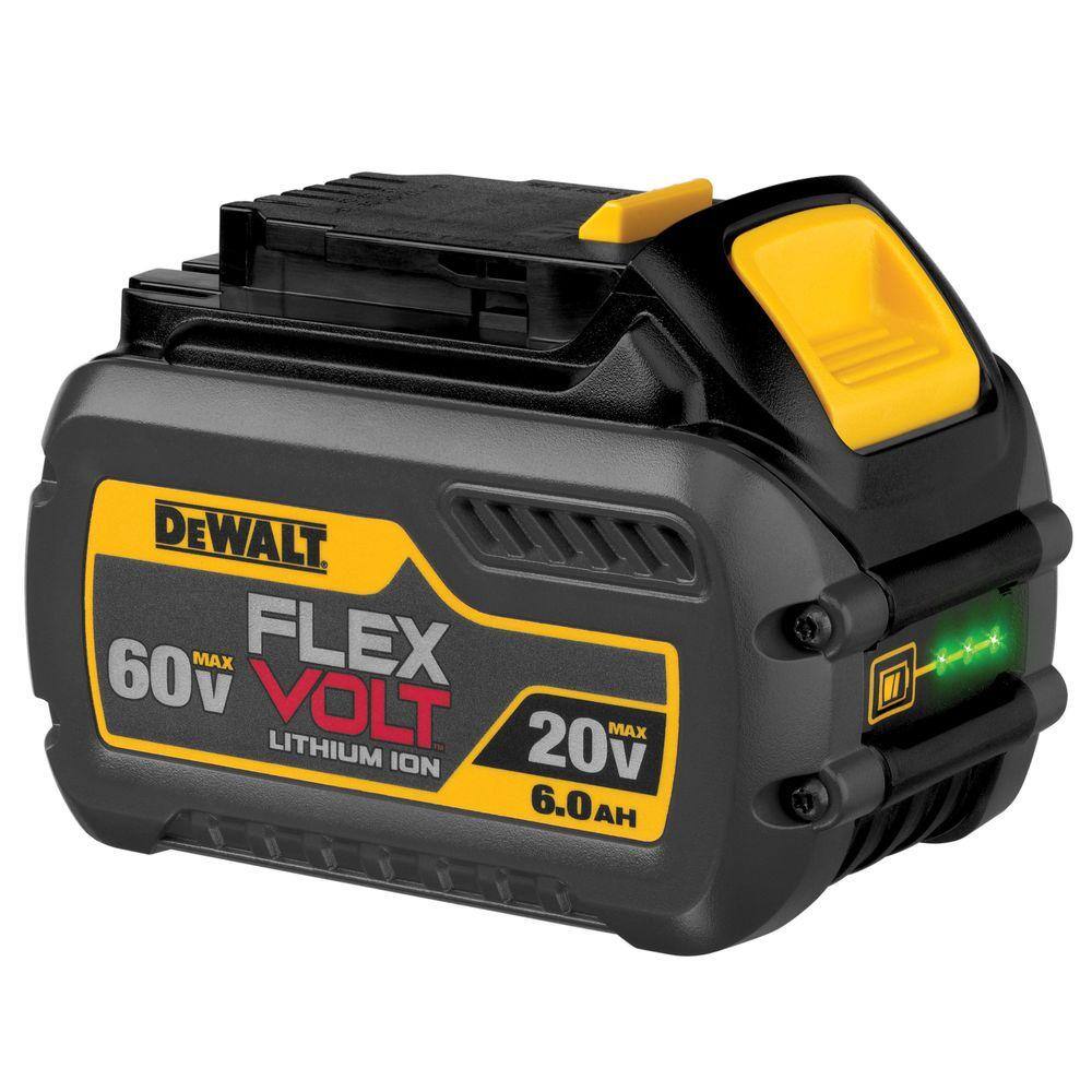 DEWALT FLEXVOLT 60V MAX Lithium-Ion Cordless Brushless Reciprocating Saw Kit with 1 Battery (2Ah at 60V/6Ah at 20V), Charger and Contractor Bag