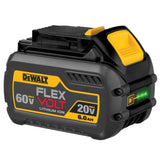 DEWALT FLEXVOLT 60V MAX Lithium-Ion Cordless Brushless Reciprocating Saw Kit with 1 Battery (2Ah at 60V/6Ah at 20V), Charger and Contractor Bag