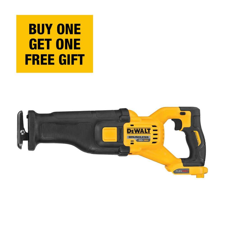 DEWALT FLEXVOLT 60V MAX Cordless Brushless Reciprocating Saw (Tool Only)