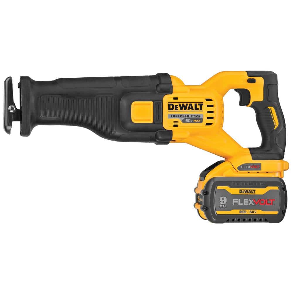 DEWALT FLEXVOLT 60V MAX Cordless Brushless Reciprocating Saw and 20V 6-1/2 in. Circular Saw Kit