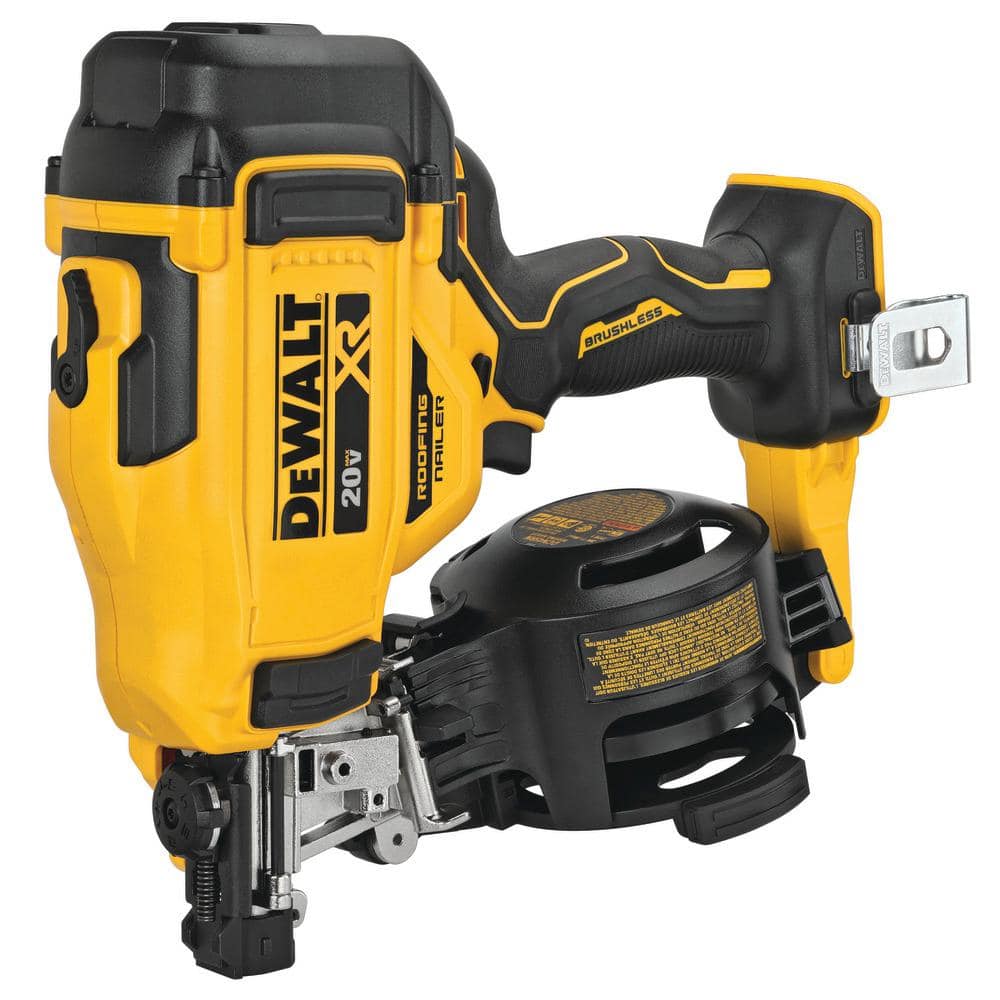 DEWALT 20V MAX 15-Degree Electric Cordless Roofing Nailer (Tool Only)