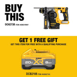 DEWALT 20V MAX XR Cordless Brushless 1 in. SDS Plus L-Shape Rotary Hammer (Tool Only)