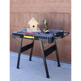 DEWALT 33 in. H Plastic Folding Portable Sawhorse Workbench