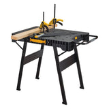 DEWALT 33 in. H Plastic Folding Portable Sawhorse Workbench