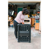 DEWALT 33 in. H Plastic Folding Portable Sawhorse Workbench