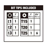 DEWALT MAX IMPACT Screwdriving Set, 30-Piece (DWAMI30)