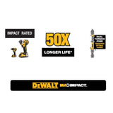 DEWALT MAX IMPACT Screwdriving Set, 40-Piece