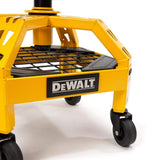 DEWALT 24 in. H x 16 in. W x 16 in. D Adjustable Shop Stool with Casters