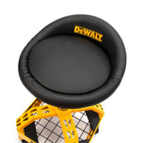 DEWALT 24 in. H x 16 in. W x 16 in. D Adjustable Shop Stool with Casters