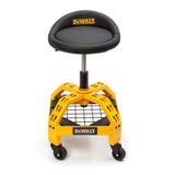 DEWALT 24 in. H x 16 in. W x 16 in. D Adjustable Shop Stool with Casters