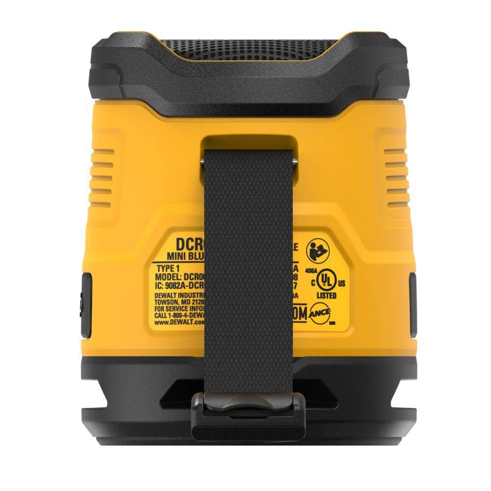 DEWALT USB-C Rechargeable Bluetooth Speaker