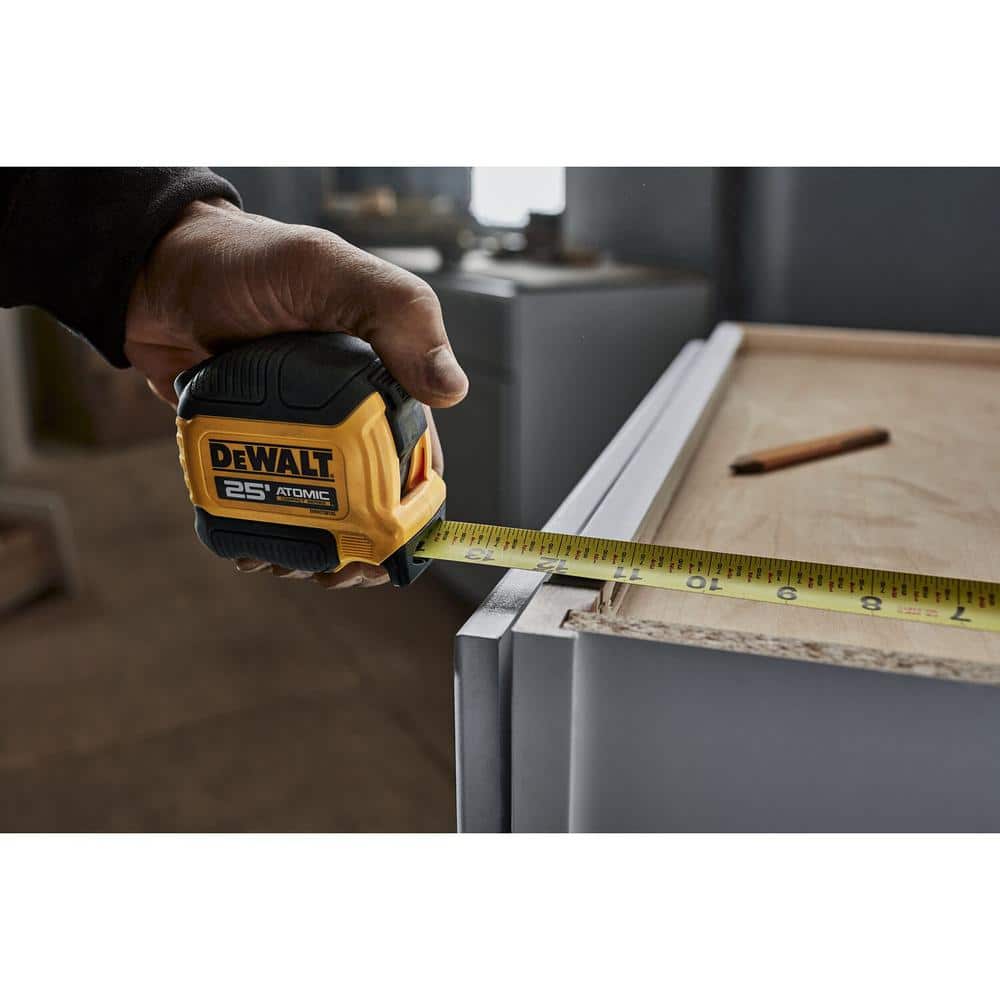 DEWALT ATOMIC 25 ft. x 1-1/8 in. Tape Measure (2-Pack)