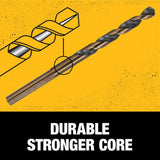DEWALT Black and Gold Twist Drill Bit Set (10-Piece)
