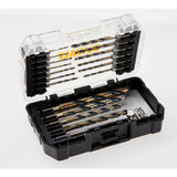 DEWALT Black and Gold Impact Ready Metal Drill Bit Set (18-Piece)