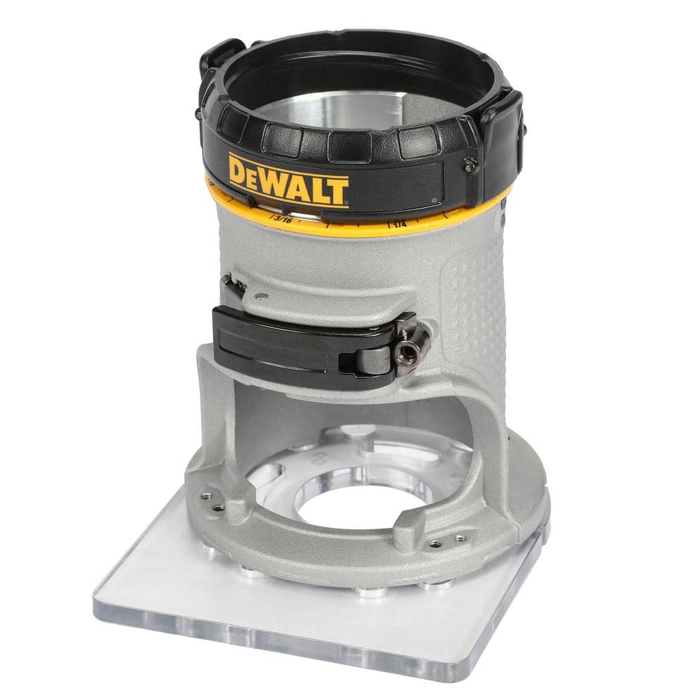 DEWALT 7 Amp Corded 1-1/4 HP Compact Router with Plunge Base and Bag
